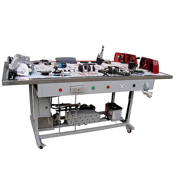 全程電器電子線路接線考核實(shí)驗(yàn)裝置(圖1) 全車電氣電子線路接線考核實(shí)驗(yàn)裝置,電控汽油發(fā)動(dòng)機(jī)運(yùn)行實(shí)驗(yàn)臺(tái)