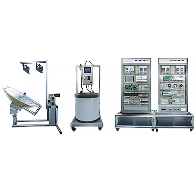 太陽能轉(zhuǎn)換系統(tǒng)實驗裝置(圖1) 太陽能變換系統(tǒng)實驗裝置,氣液式翅片管換熱器實驗臺