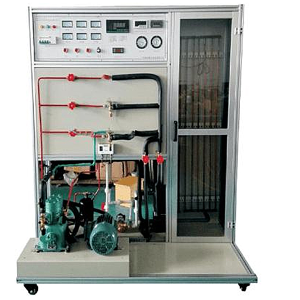 制冷性能測試實訓(xùn)裝置(圖1) 制冷功能測量試驗實驗裝置,多釜串聯(lián)返混功能測量實驗裝置