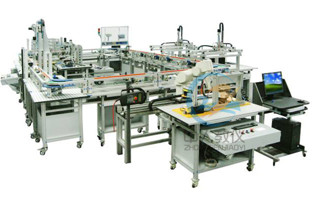 機(jī)電一體化柔性生產(chǎn)實(shí)訓(xùn)系統(tǒng),環(huán)形自動生產(chǎn)線實(shí)訓(xùn)裝置